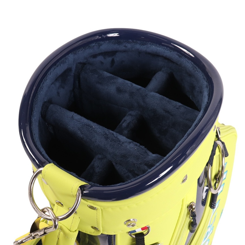 ルコックゴルフ（レディース）ゴルフ キャディバッグ カート式 8.5型 6分割 レディース軽量 QQCSJJ02 YL00