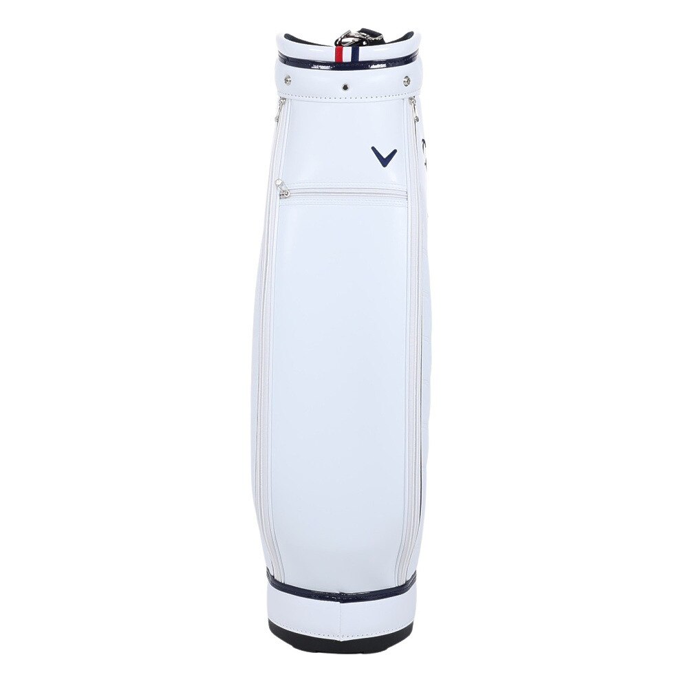 キャロウェイ（CALLAWAY）（レディース）ゴルフ キャディバッグ カート式 8.5型 5分割 ピーユー スポーツ 5123247 CB PU SPT W W/N/R 23