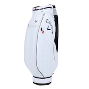 キャロウェイ（CALLAWAY）（レディース）ゴルフ キャディバッグ カート式 8.5型 5分割 ピーユー スポーツ 5123247 CB PU SPT W W/N/R 23