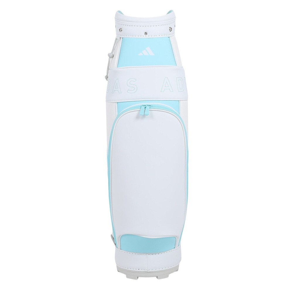 アディダス（adidas）（レディース）ゴルフ キャディバッグ カート式 8.5型 5分割 軽量 スリーストライプ NMH63-HT6809