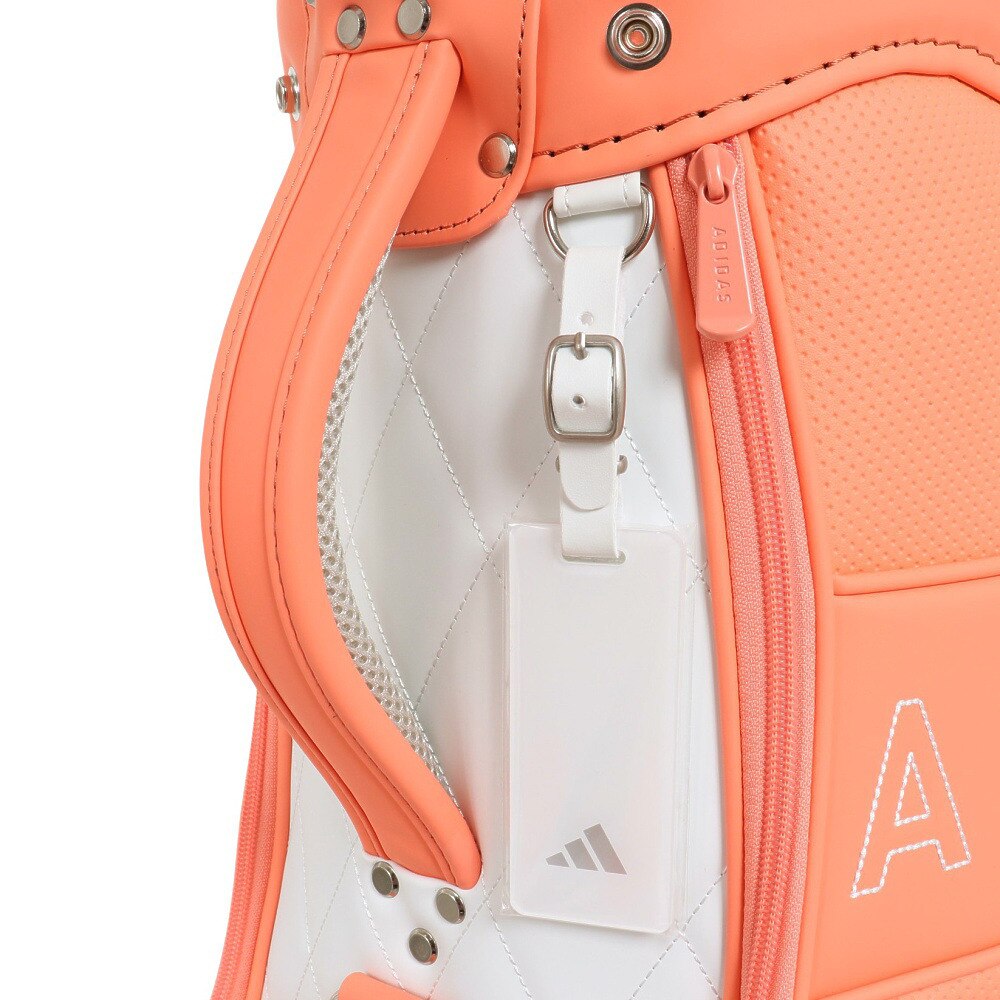 アディダス｜アディダス（adidas）（レディース）ゴルフ キャディバッグ カート式 8.5型 5分割 軽量 スリーストライプ  NMH63-HT6810 ゴルフ用品はヴィクトリアゴルフ