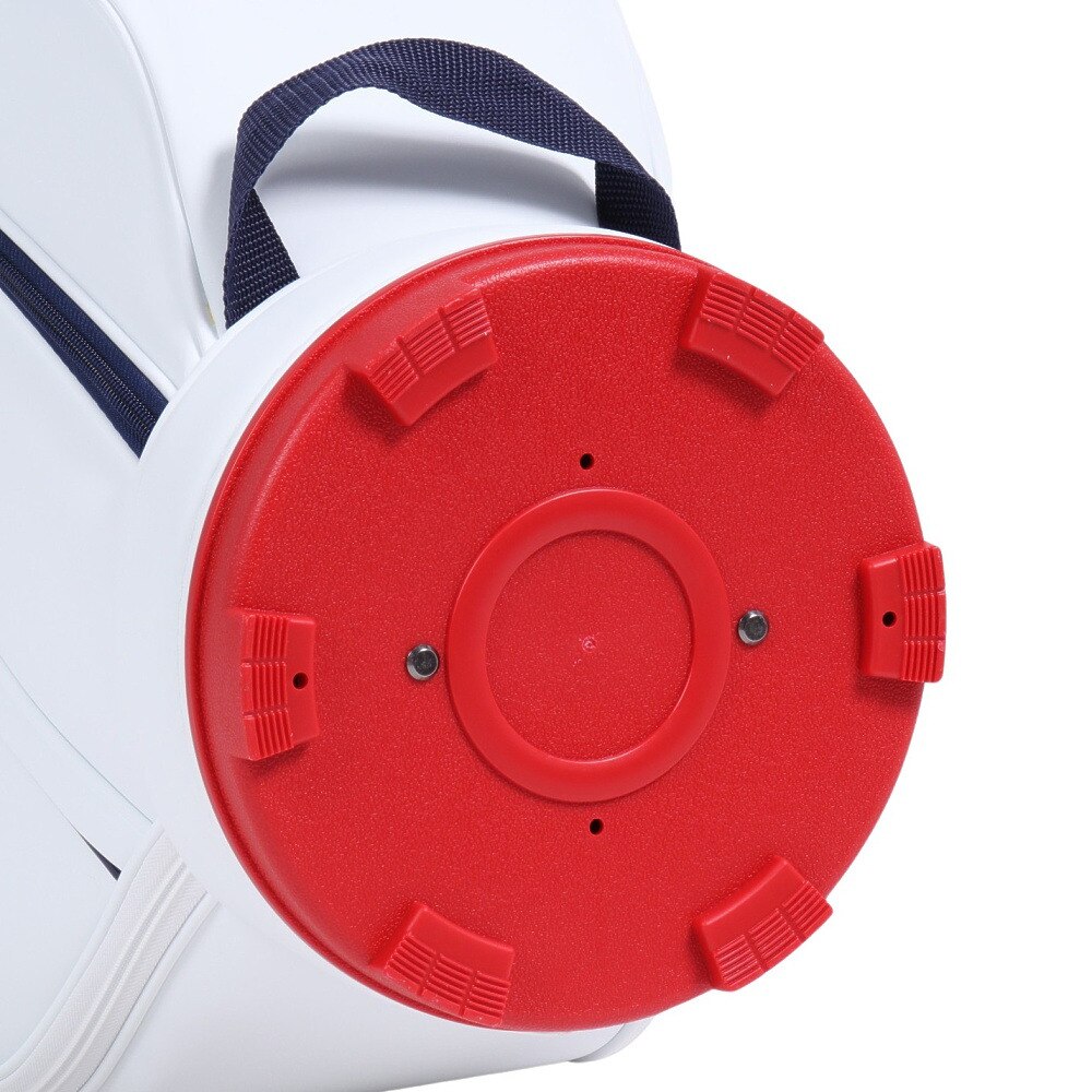 ルコックスポルティフ（lecoqsportif）（レディース）ゴルフ 軽量 キャディバッグ カート式 8.5型 6分割 QQCWJJ03 WH00