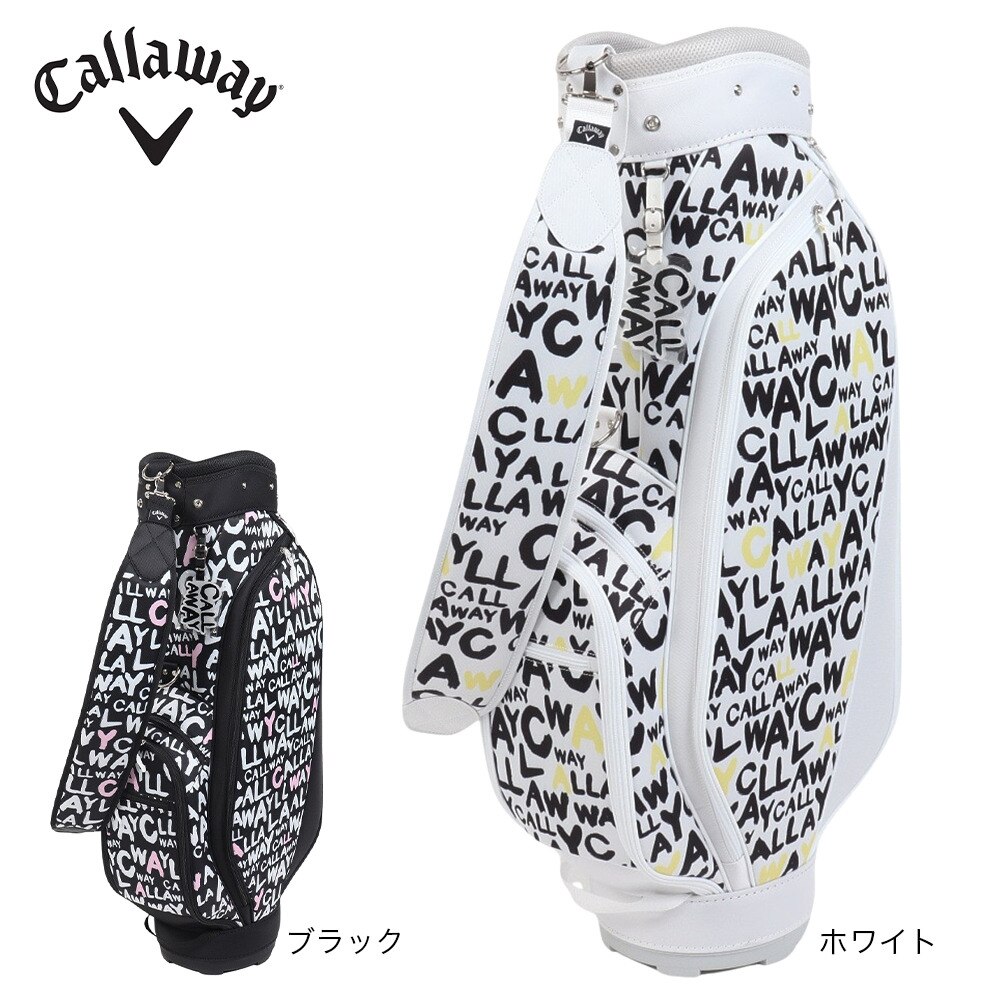 ユニセックス　CALLAWAY ホワイト キャディバッグ　白　キャロウェイ ユニセックス CALLAWAY ホワイト キャディバッグ 白 キャロウェイ