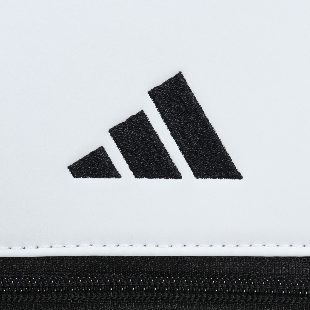 アディダス（adidas）（レディース）ゴルフ キャディバッグ 軽量 カート式 8.5型 5分割 クラシック3ストライプ IKL16-IN6680FGRN
