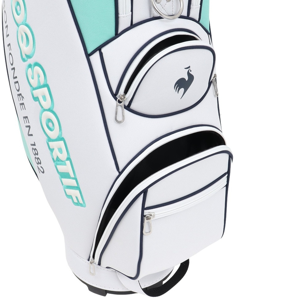 ルコックスポルティフ（lecoqsportif）（レディース）キャディバッグ スポーティデザイン キャディバッグ 8.5型 LG5SCB01L WH00