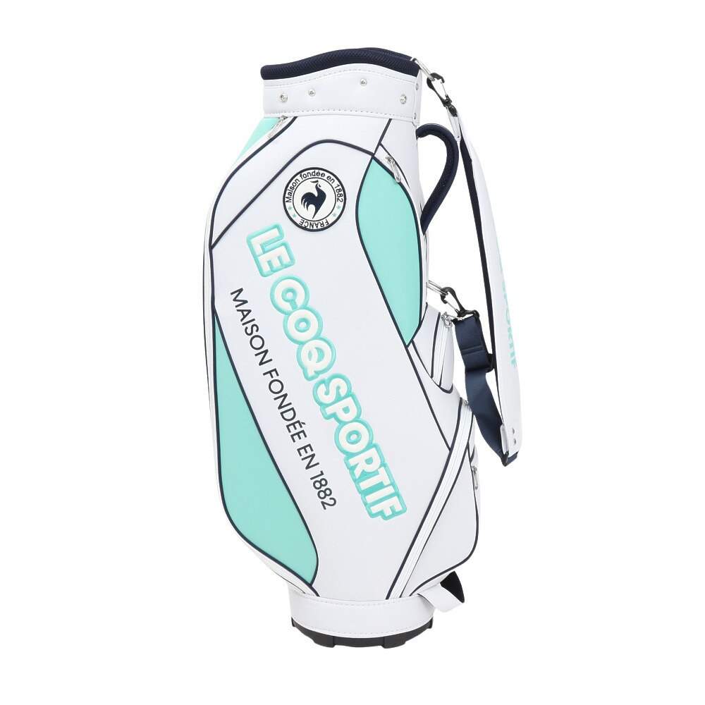 ルコックスポルティフ（lecoqsportif）（レディース）キャディバッグ スポーティデザイン キャディバッグ 8.5型 LG5SCB01L WH00
