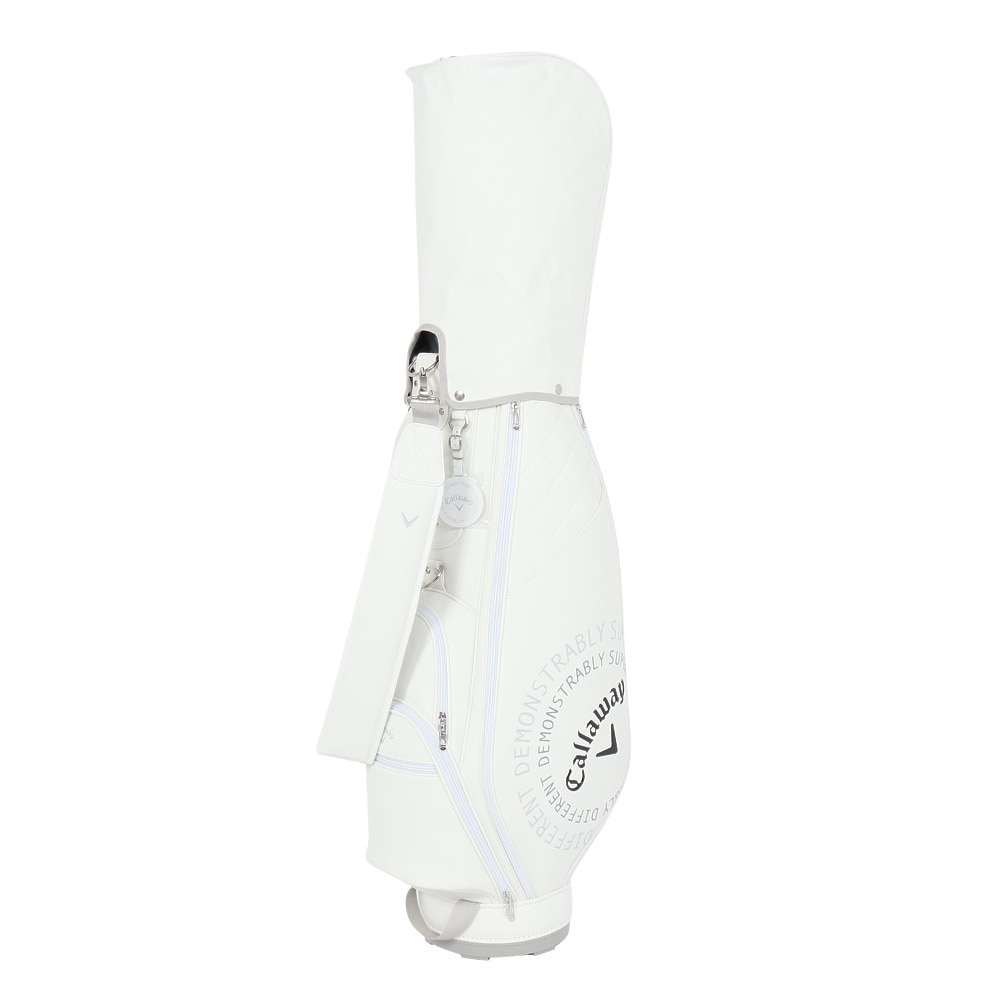 キャロウェイ（CALLAWAY）（レディース）ゴルフ カート式 キャディバッグ アップタウン 8.5型 5分割 25 5125032 WHT