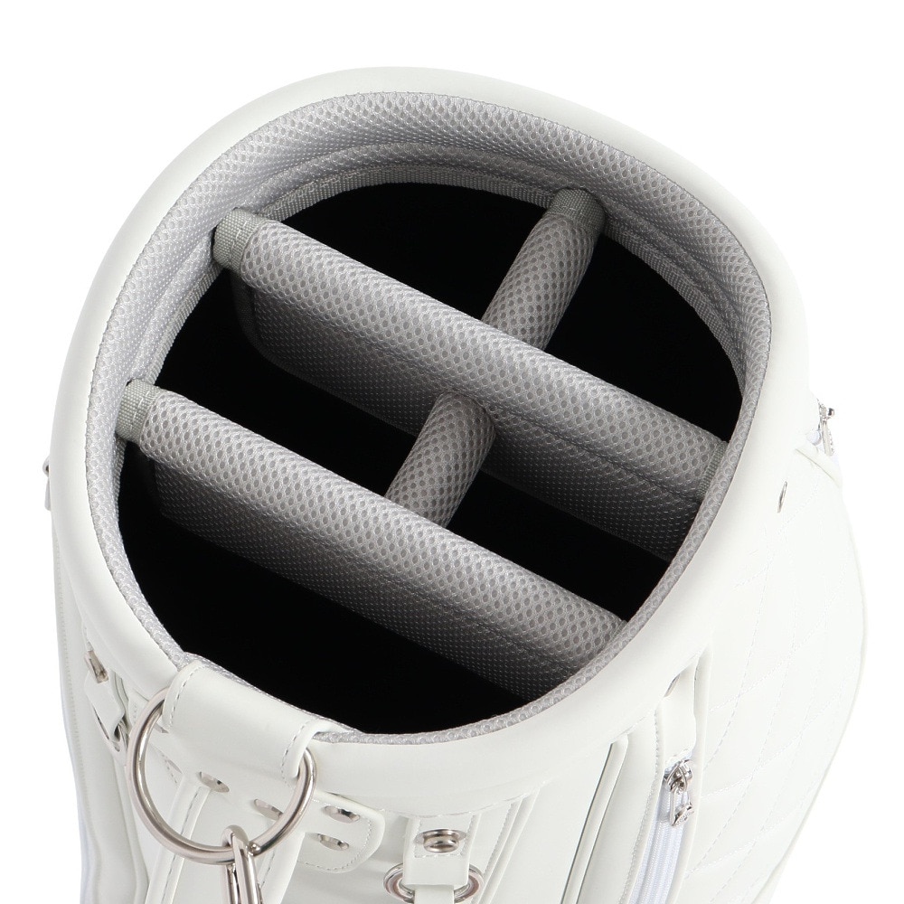 キャロウェイ（CALLAWAY）（レディース）ゴルフ カート式 キャディバッグ アップタウン 8.5型 5分割 25 5125032 WHT
