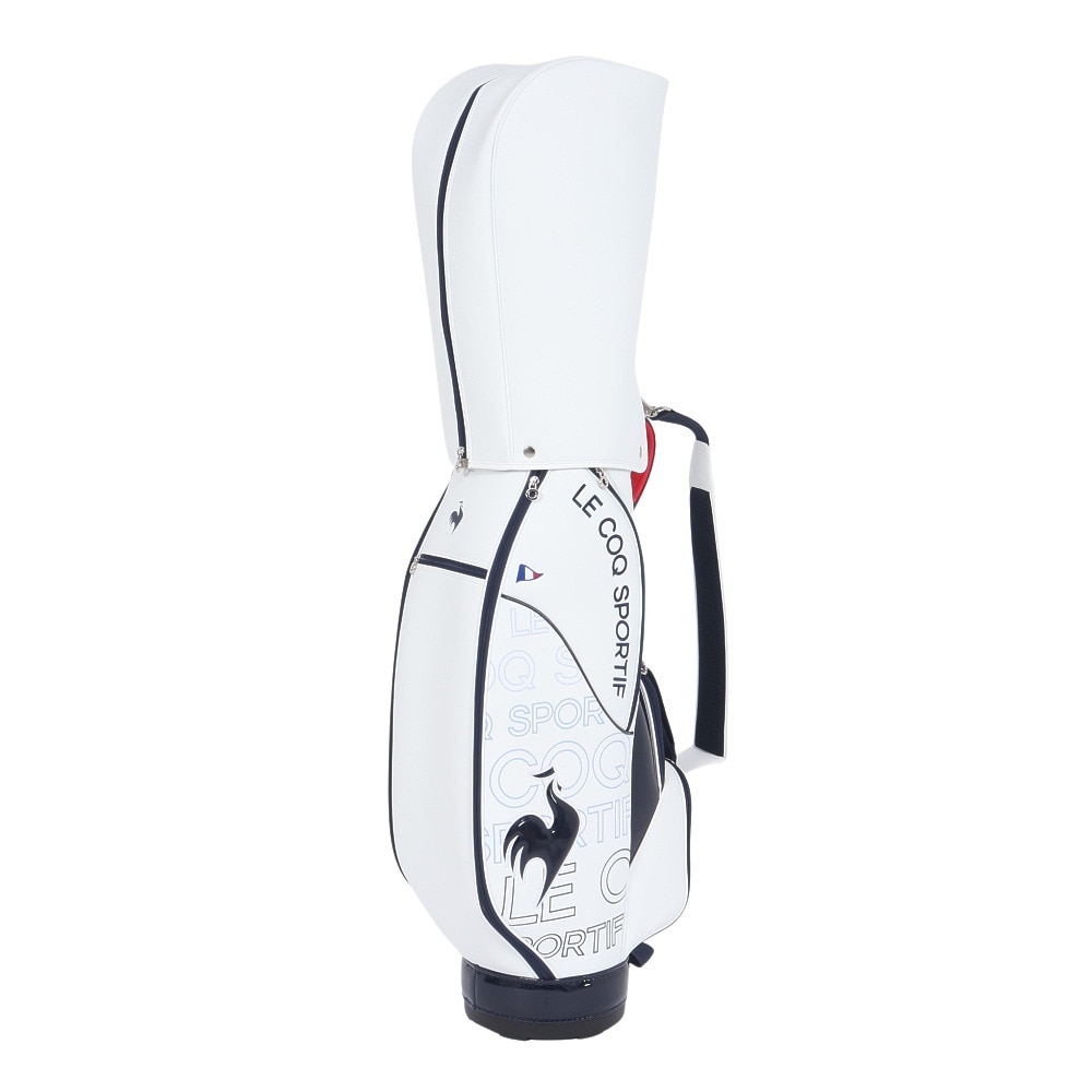 ルコックスポルティフ（lecoqsportif）（レディース）ゴルフ グラデーションデザイン カート式 キャディバッグ 8.5型 5分割 LG5SCB00L WH00