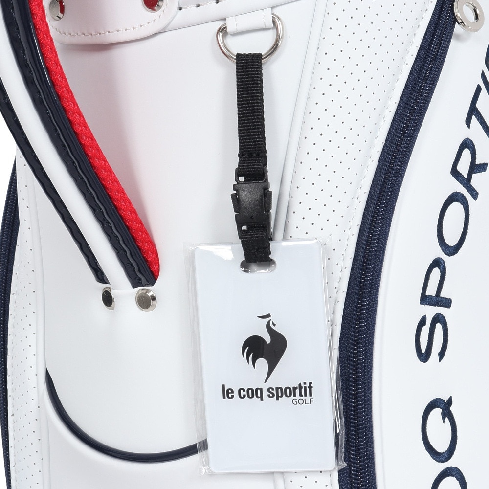 ルコックスポルティフ（lecoqsportif）（レディース）ゴルフ グラデーションデザイン カート式 キャディバッグ 8.5型 5分割 LG5SCB00L WH00