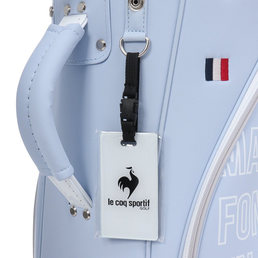 ルコックスポルティフ（lecoqsportif）（レディース）ゴルフ カート式 キャディバッグ スポーティデザイン 8.5型 5分割 LG6SCB00L SA00