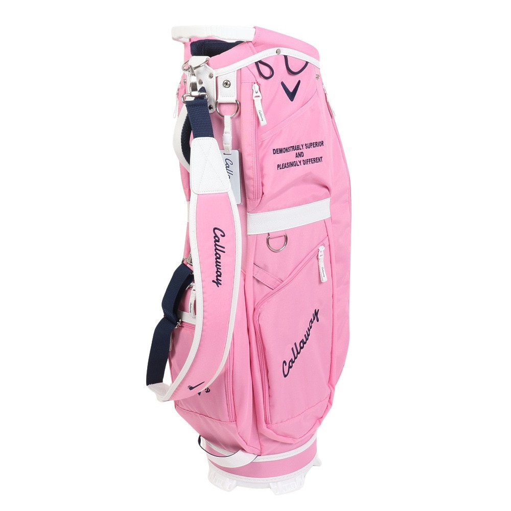 新品callaway レディースキャディバッグピンク