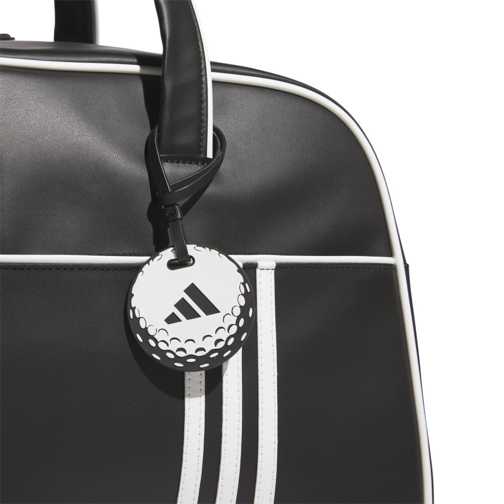 アディダス（adidas）（レディース）ゴルフ スリーストライプス ボストンバッグ ショルダー付き MMS71-IA9642BK