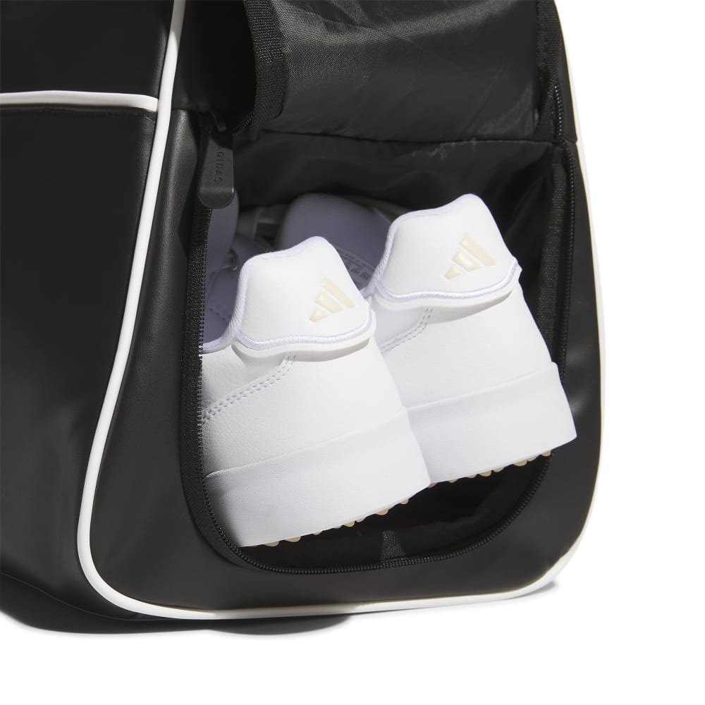 アディダス（adidas）（レディース）ゴルフ スリーストライプス ボストンバッグ ショルダー付き MMS71-IA9642BK