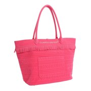 クアルトユナイテッド（CUARTO CUARTO UNITED）（レディース）スウェードフリンジビッグバッグ C4039-PIN