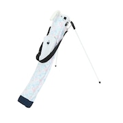 ルコックスポルティフ ゴルフ（レディース）ゴルフ セルフスタンドクラブケース 2分割 グラフィックデザイン QQCVJA30 WH00