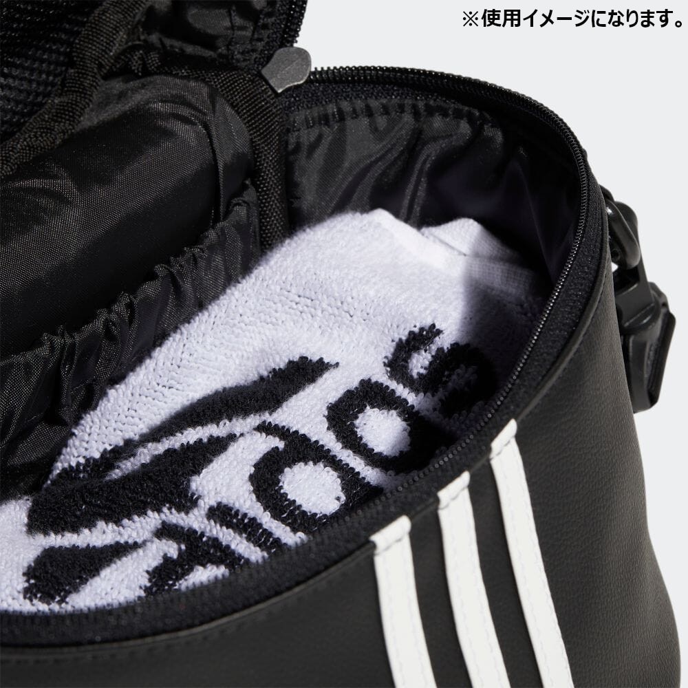 アディダス（adidas）（レディース）スリーストライプス ラウンドバッグ KO065-HG5636