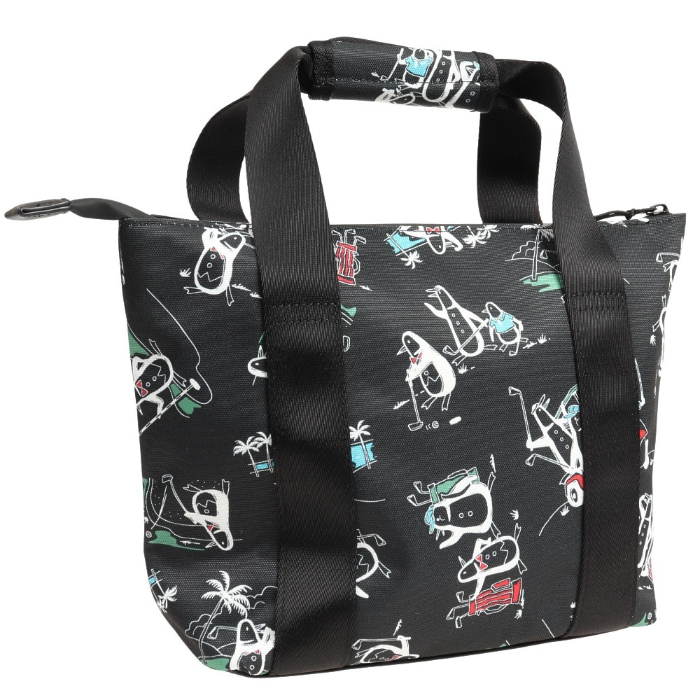 マンシングウエア（MUNSING WEAR）（メンズ、レディース）ゴルフ 保冷 アーカイブペンギンカートバッグ MQCVJA44 BK00