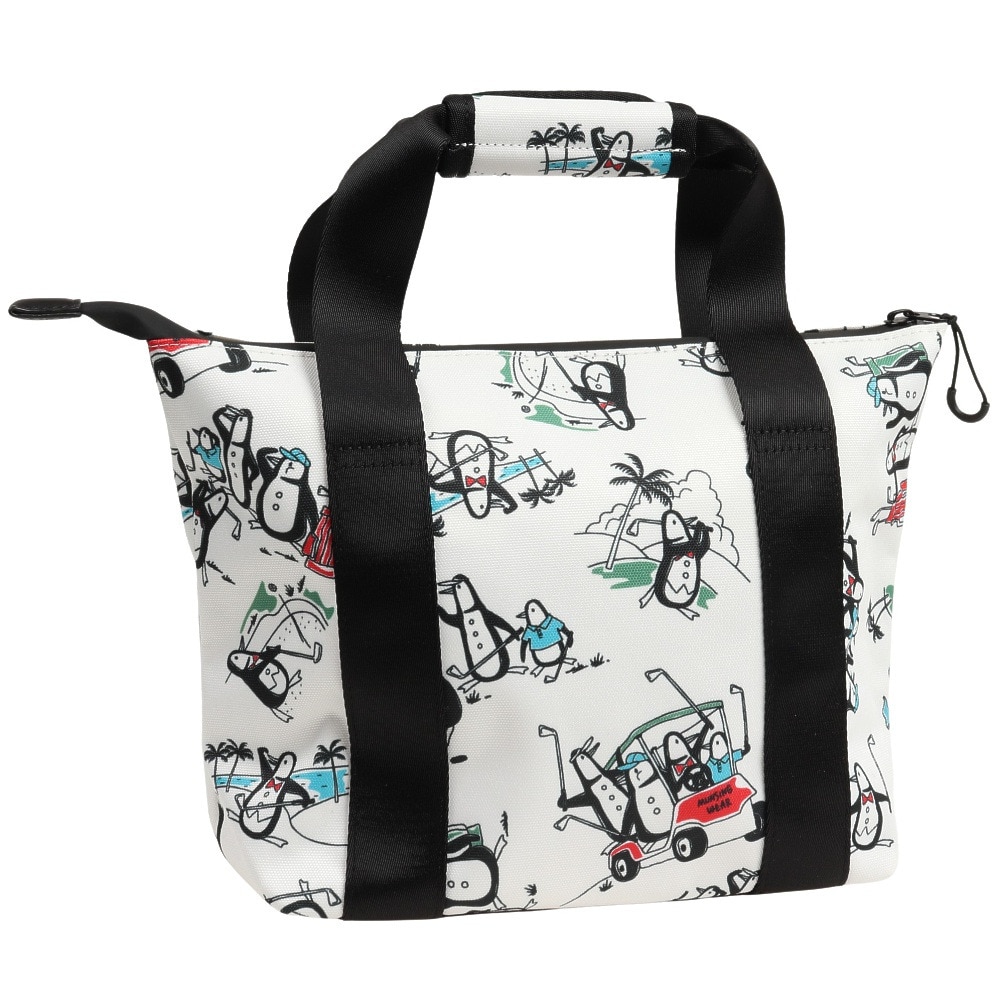 マンシングウエア（MUNSING WEAR）（メンズ、レディース）アーカイブペンギンカートバッグ MQCVJA44 WH00