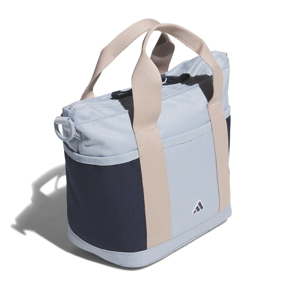 アディダス（adidas）（レディース）ゴルフ 軽量 カラーブロック ラウンドトートバッグ MMS70-HY1094LBL