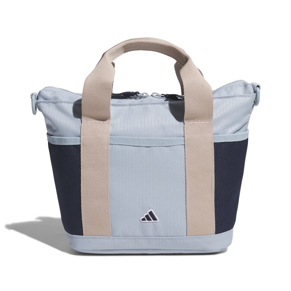 アディダス（adidas）（レディース）ゴルフ 軽量 カラーブロック ラウンドトートバッグ MMS70-HY1094LBL