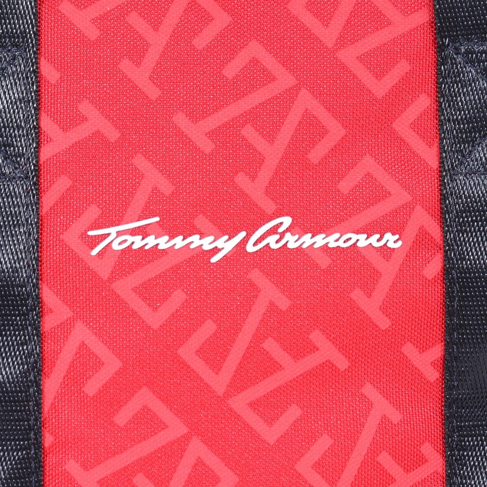 トミーアーマー（Tommy Armour）（レディース）ゴルフ 総柄 ラウンドバッグ トートバッグ TAPG23Y180003 RED