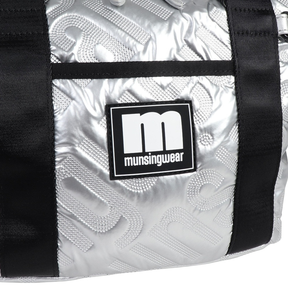 マンシングウエア（MUNSING WEAR）（レディース）ゴルフ ロゴキルト カートバッグ ショルダー付き MQCWJA52 SV00