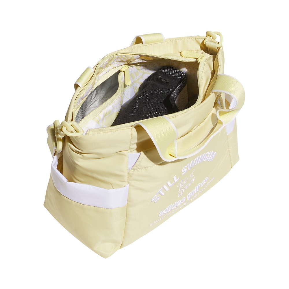 アディダス（adidas）（レディース）保冷ポケット グラフィック ラウンドバッグ 2ウェイ構造 KTI99-JG3916YEL