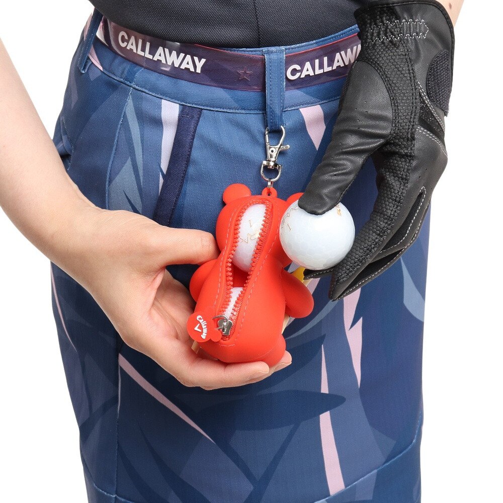 キャロウェイ（CALLAWAY）（レディース）ベア-S ボール & ティー ケース 22 JM 5922158 RD