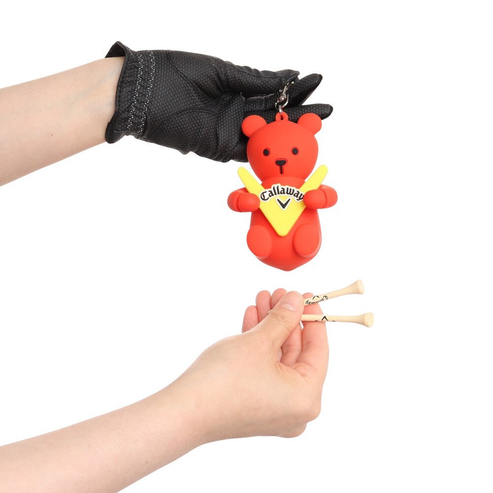 キャロウェイ（CALLAWAY）（レディース）ベア-S ボール & ティー ケース 22 JM 5922158 RD