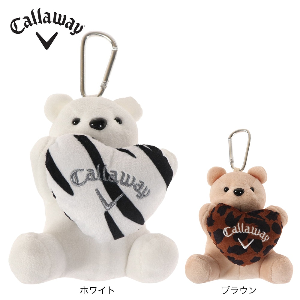 キャロウェイ（CALLAWAY）（レディース）スタイル ベア ボールケース FW 22 JM 5922511 BW