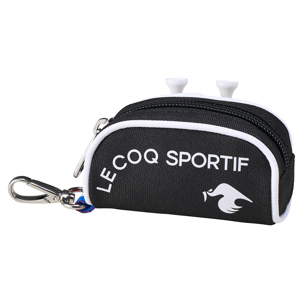 ルコックスポルティフ（lecoqsportif）（レディース）ゴルフ ベーシック ボールホルダー 2個用 LG5SBZ00L BK00