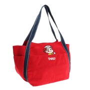 不二家（Fujiya）（レディース）ペコちゃんバルーントートバッグ 21 PK-13 RD