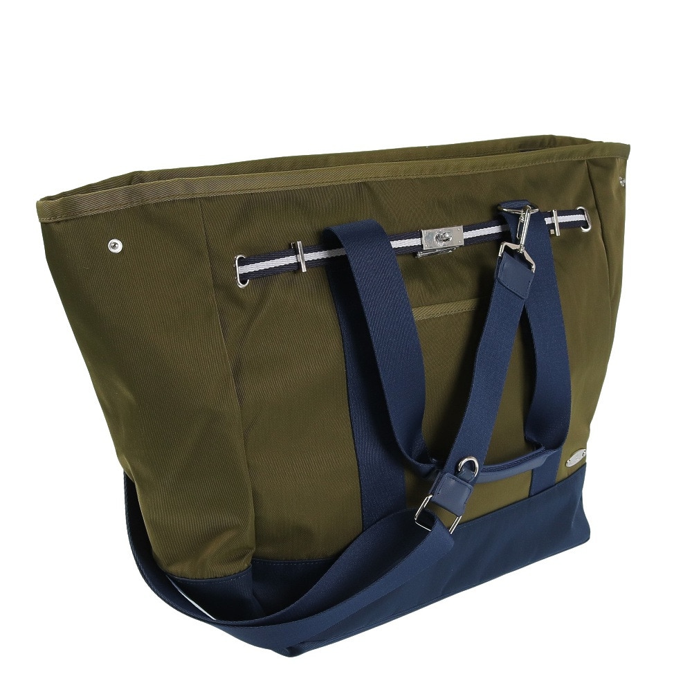 マンシングウエア（MUNSING WEAR）（レディース）ゴルフ トートバッグ ショルダー付き ベルトデザイン MQCXJA04 KH00