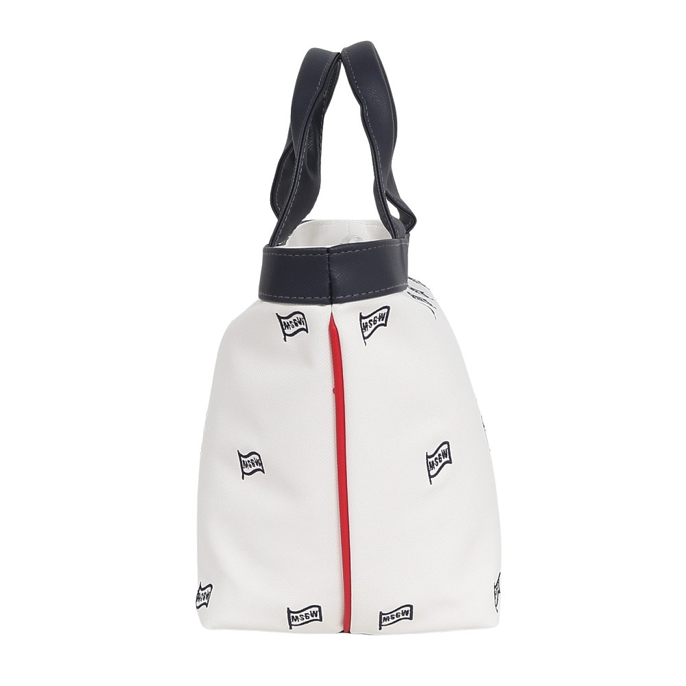 マンシングウエア（MUNSING WEAR）（メンズ、レディース）ゴルフ 飛び柄カートバッグ MG4FTT42L WH00