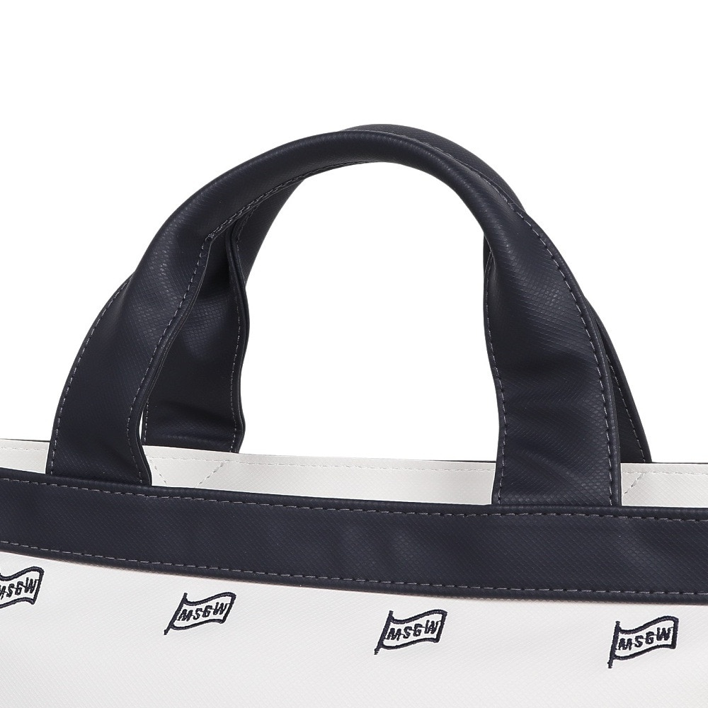 マンシングウエア（MUNSING WEAR）（メンズ、レディース）ゴルフ 飛び柄カートバッグ MG4FTT42L WH00