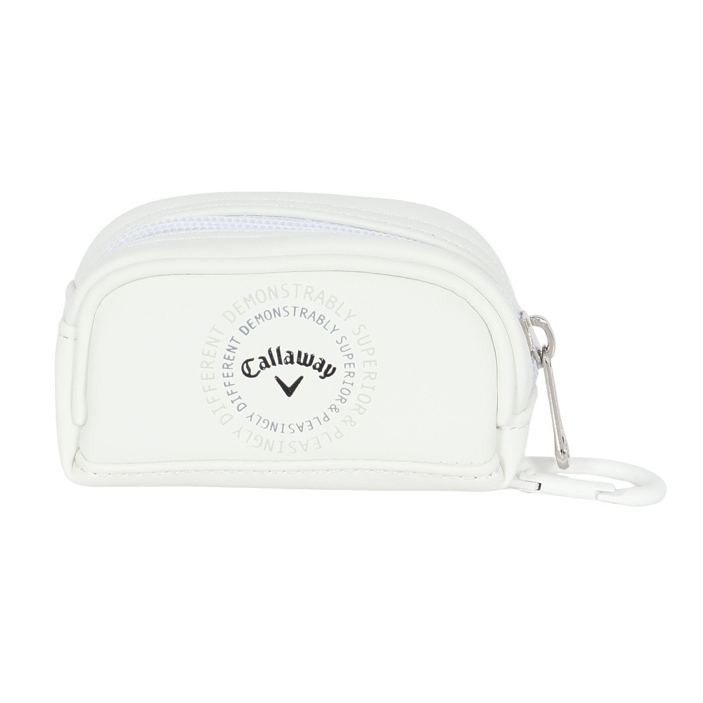 キャロウェイ（CALLAWAY）（レディース）アップタウン ボールポーチ WMS25 5925126 MS25WHT