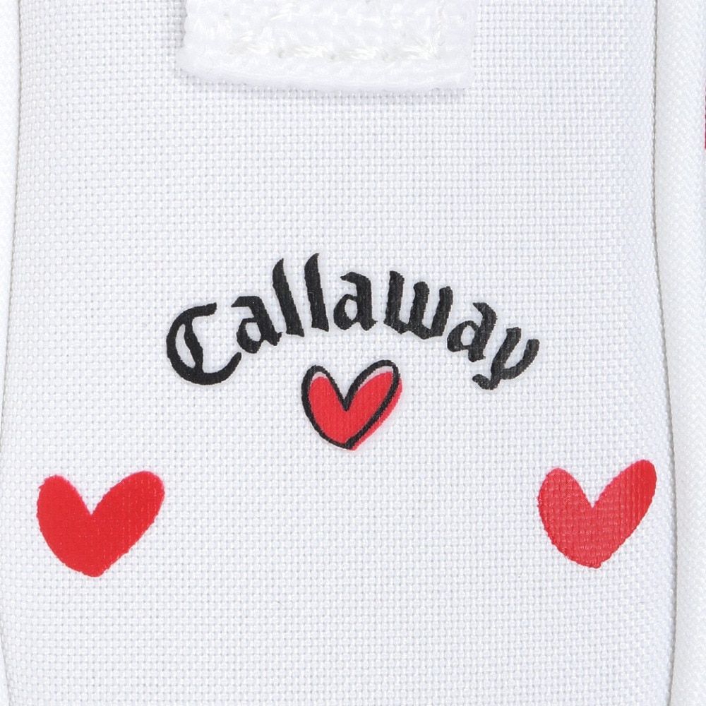 キャロウェイ（CALLAWAY）（レディース）ゴルフ ラブキャロウェイ ボールポーチ 25 5925131 WHT
