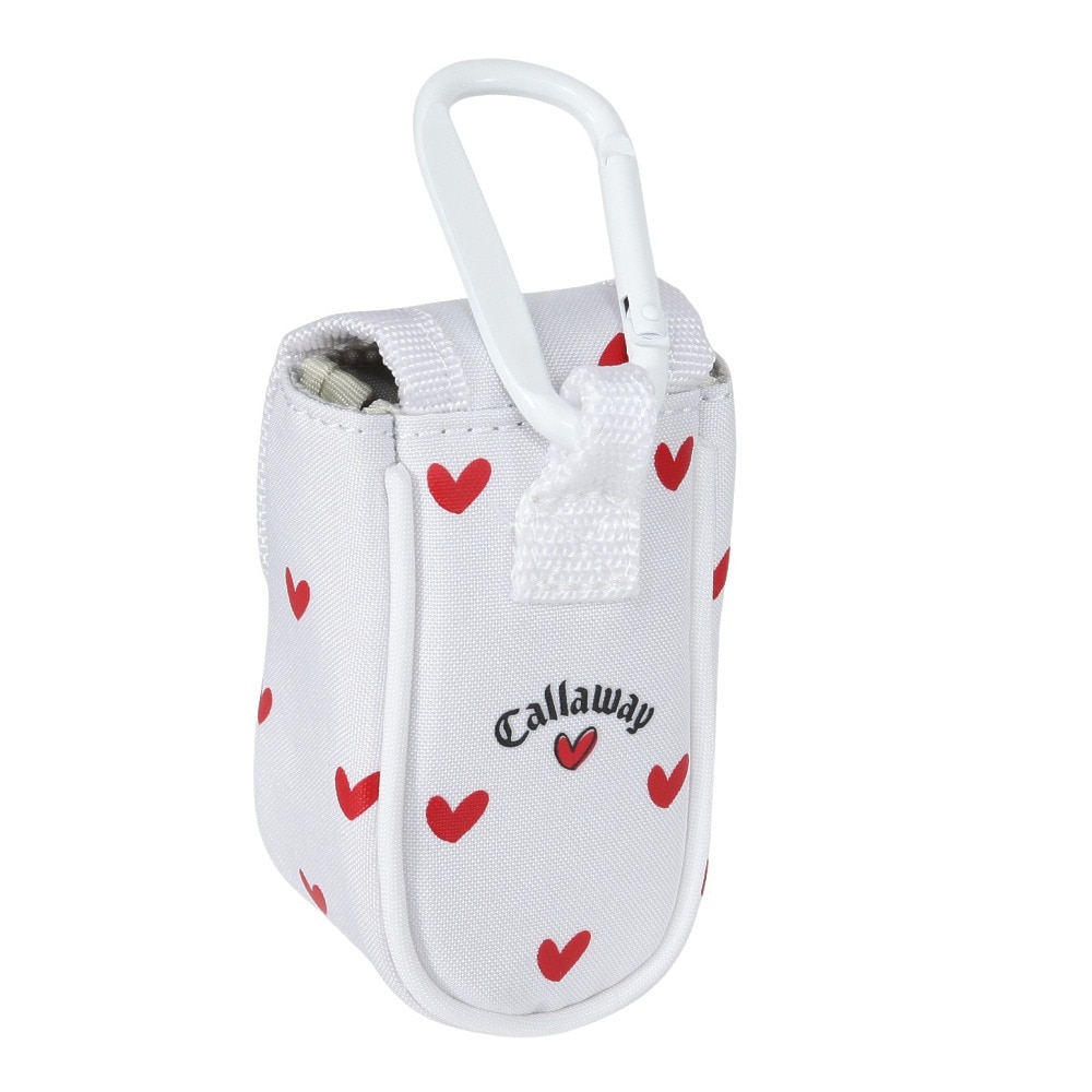 キャロウェイ（CALLAWAY）（レディース）ゴルフ ラブキャロウェイ ボールポーチ 25 5925131 WHT