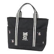 (メンズ、レディース)ゴルフ グリーンキーパー ペンギンデザイン トートバッグ MG5STT04L BK00