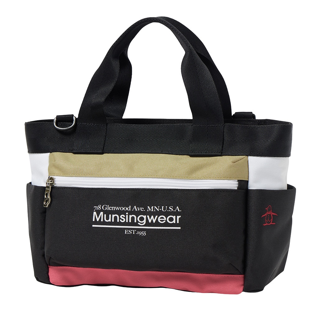 マンシング（MUNSING）（レディース）ゴルフ マルチカラー カートバッグ MG5FTT41L BK00