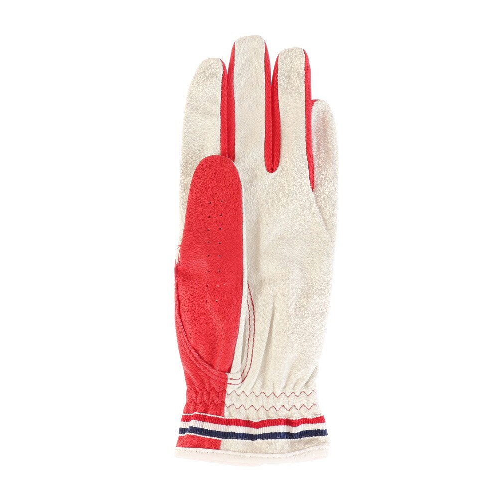 クランク（CLUNK）（レディース）ゴルフ 左手用 ゴルフ グローブ ナノ2 CL51WG01 RED★★★