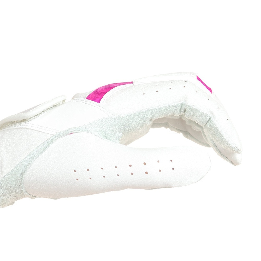 セブゴルフ（SEV GOLF）（レディース）ゴルフ 左手用 ゴルフグローブ SEVG-005L WT/PK