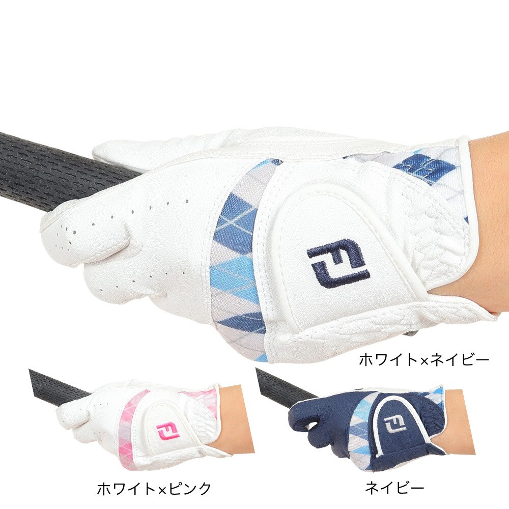 フットジョイ（FOOT JOY）（レディース）ゴルフ イーコンフォート グローブ 左手用 FGLE22WN WT/NV
