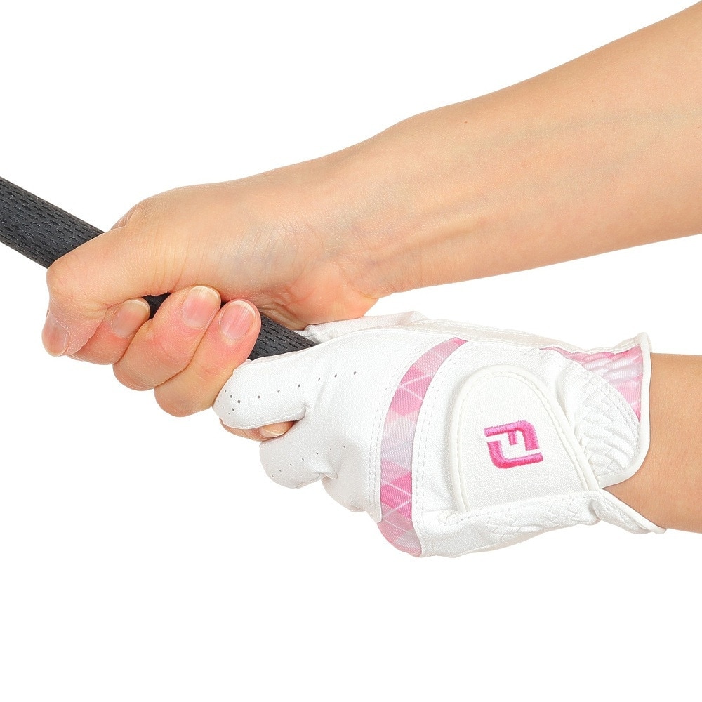 フットジョイ（FOOT JOY）（レディース）ゴルフ イーコンフォート グローブ 左手用 FGLE22WP WT/PK