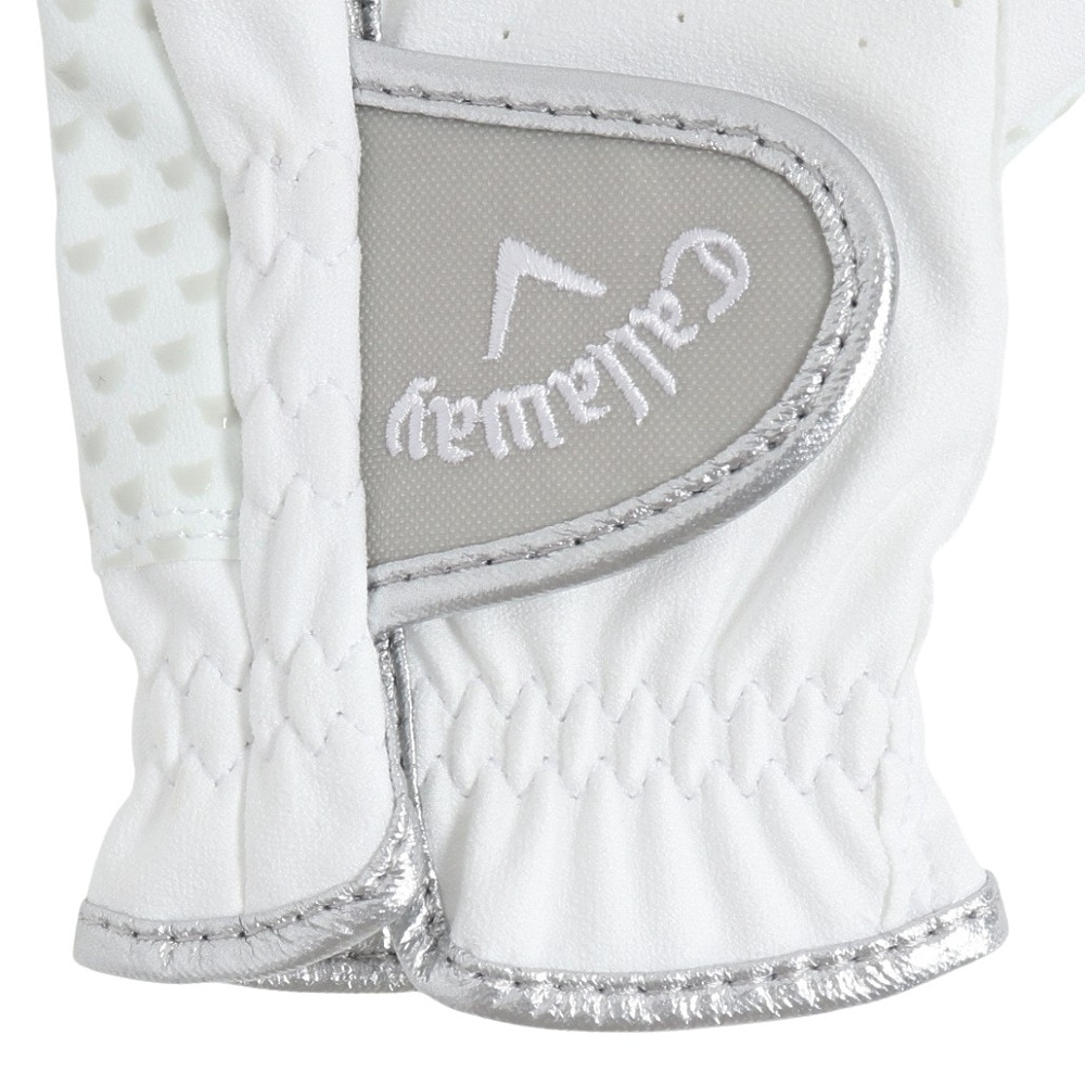 キャロウェイ（CALLAWAY）（レディース）左手用 ハイパー グリップ グローブ 5325162 WHT