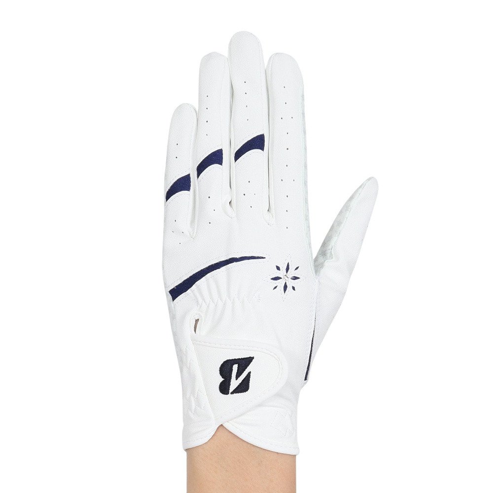 ブリヂストンゴルフ（BRIDGESTONE GOLF）（レディース）ゴルフグローブ 左手用 ULTRA GRIP LADY GL25L1WN