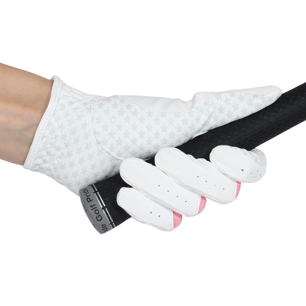 ブリヂストンゴルフ（BRIDGESTONE GOLF）（レディース）ゴルフグローブ 左手用 ULTRA GRIP LADY GL25L1WP