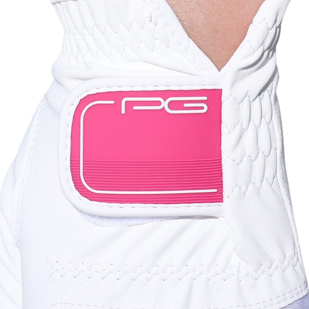 パフォーマンスギア（PG）（レディース）ゴルフ 左手用 PGゴ合成皮革グローブ2 PGNG3T1901 WHT