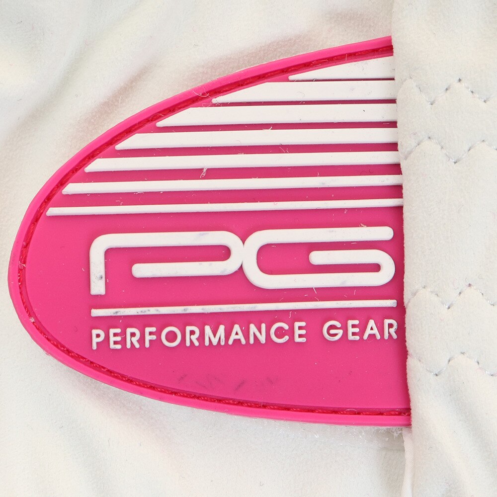 パフォーマンスギア（PG）（レディース）ゴルフ 【左手用人工】 人工皮革グローブ L PGNG9T1903 WHT